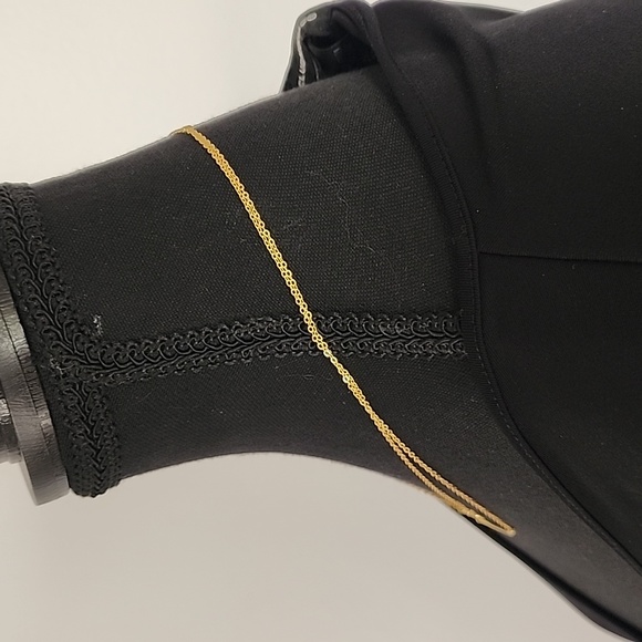 COPY - Swarovski 925 Sterling Silver Cubic Zirconia Geometric multi strand Neck… - Picture 4 of 7